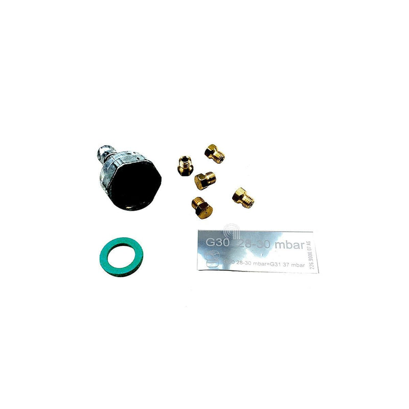 set inyectores gas lpg original para vitrocerámica beko 4431930003