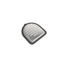soporte de tazas acero aisi430 con marco negro para delonghi