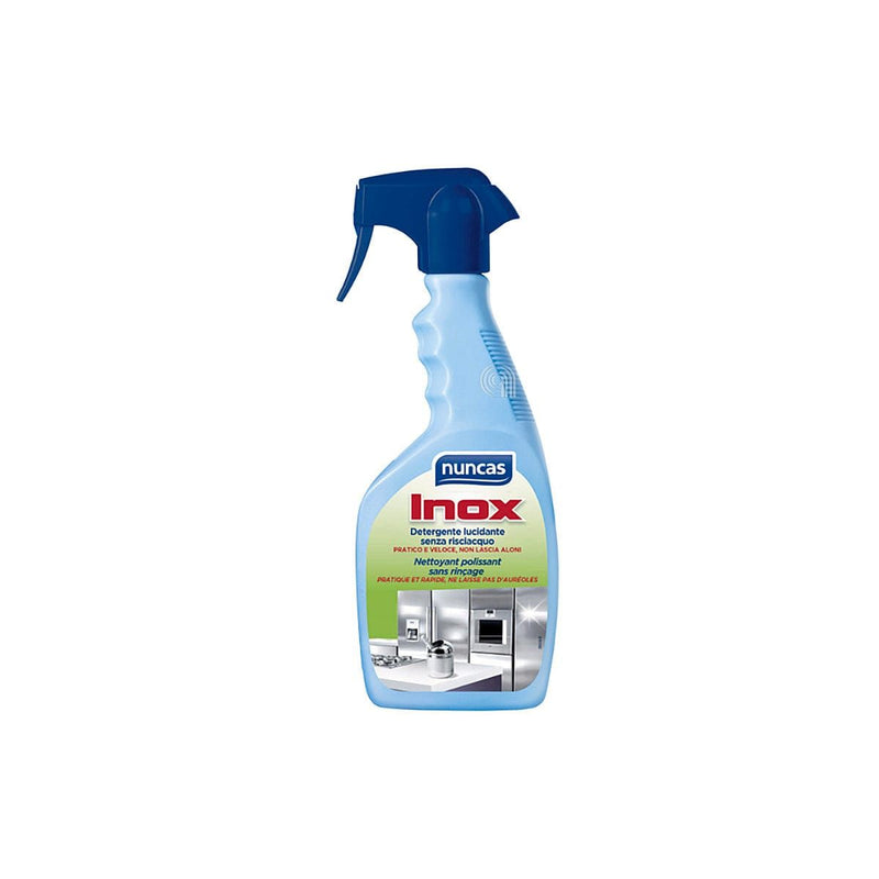 Nuncas inox detergente lucidante 500ml para acero y aluminio