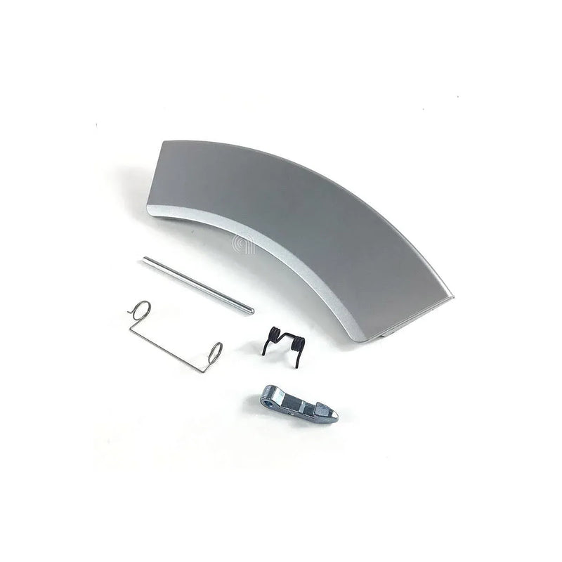 Set manilla puerta original lavadora Electrolux 4055186482 plata