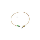 Termocupla L.450 para cocina Elba y De Longhi con referencias 107057 y 107122