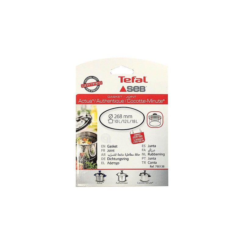 Guarnición de silicona para olla presión Tefal 790138