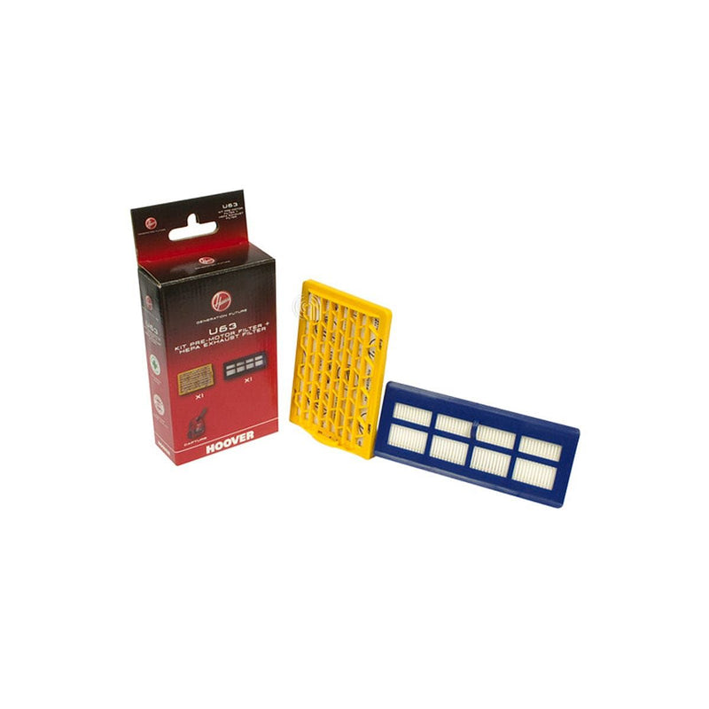 Filtro hepa rectangular U63 original Candy para aspiradora