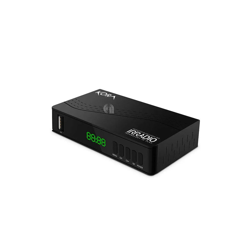 decoder digital terrestre Irradio compatible DVB-T y DVB-T2 HD