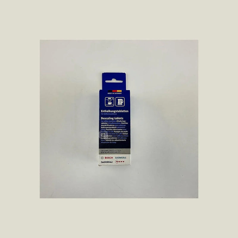 pastillas descalcificadoras para electrodomésticos Bosch 6x18gr