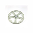 Polea de plástico para lavadora Beko e Indesit con códigos 2851120400 C00865246