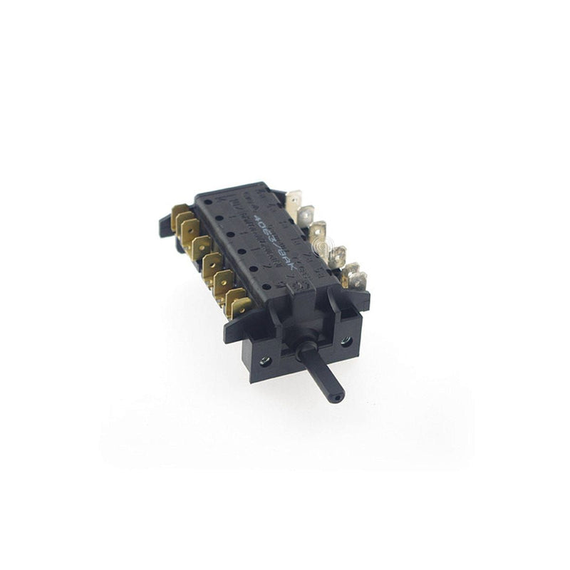 Interruptor original horno Smeg con códigos 811730036, 811730101, 811730108