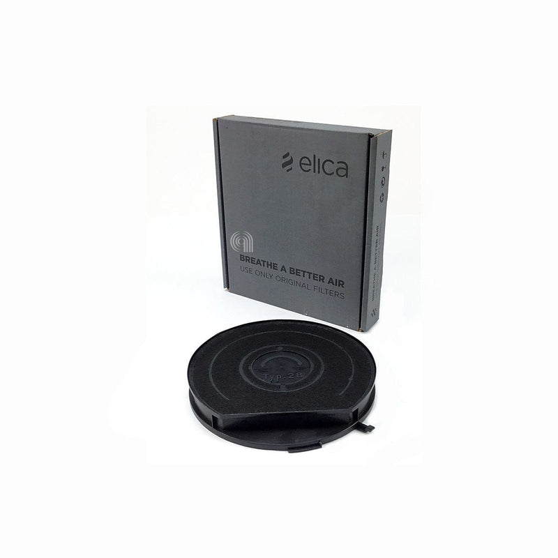 Filtro de carbón activado circular tipo 28 F00173/S para Elica