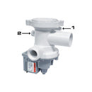 ARISTON, INDESIT, MERLONI - Bomba de Desagüe Magnética para Lavadora - AST-00215255