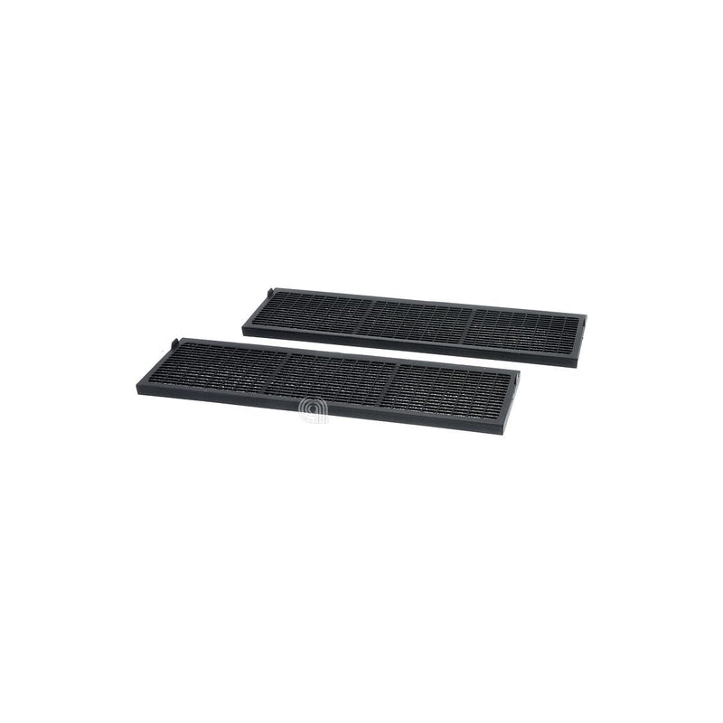 Set 2 filtros de carbón rectangular para campana Bosch 11043267