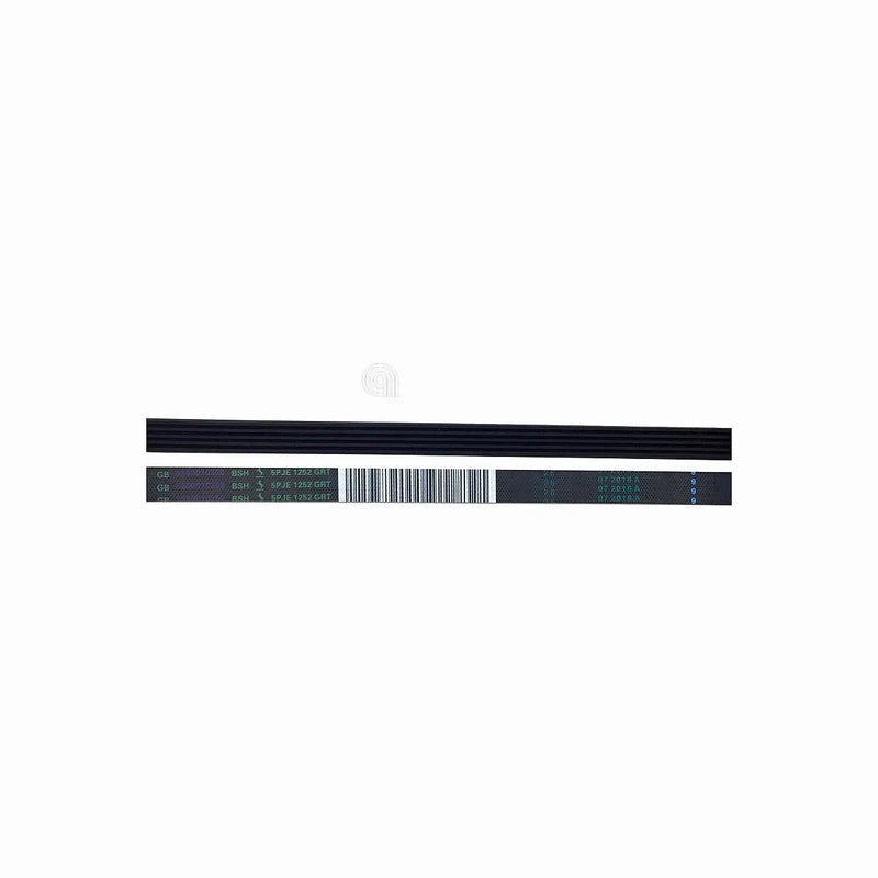 Correa Poly-V J5 1252 original para lavadora Bosch y otras marcas