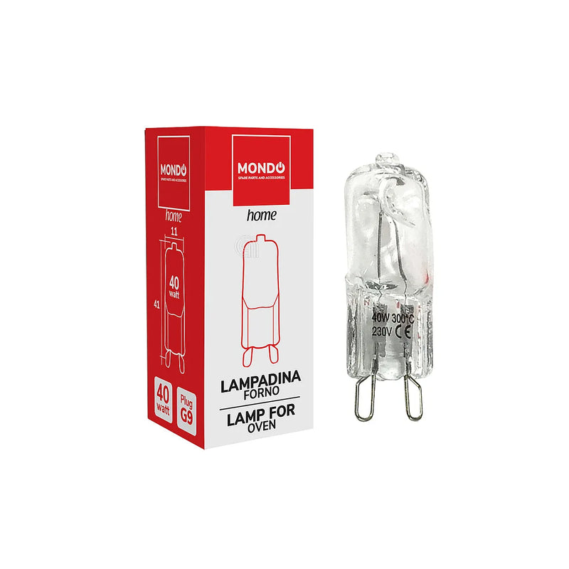 MONDO - Bombilla Horno - G9 40W 300° 230V