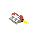 Interruptor botón original lavadora Electrolux código 1100991585