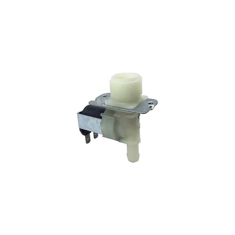 Válvula solenoide 1 vía 180° 12mm para lavadora Electrolux