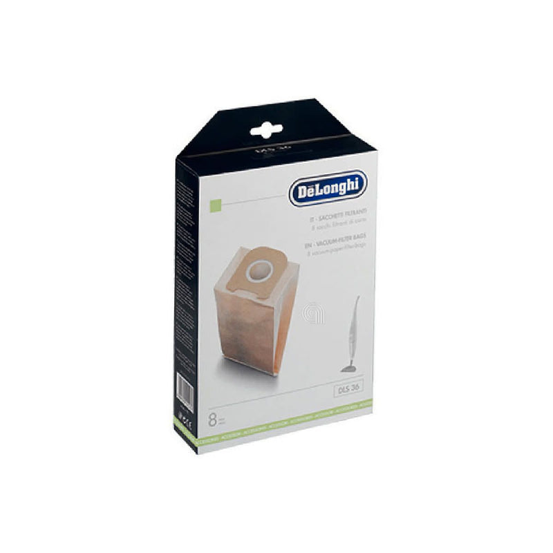 Set 8 bolsas aspiradora original De Longhi DLS36 5519210151