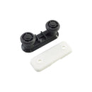 Soporte rueda cesta lavavajillas Whirlpool Indesit original