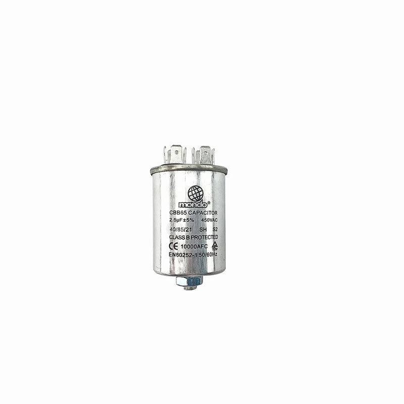 MONDO - Condensador metálico de arranque lavadora - AST-00230503