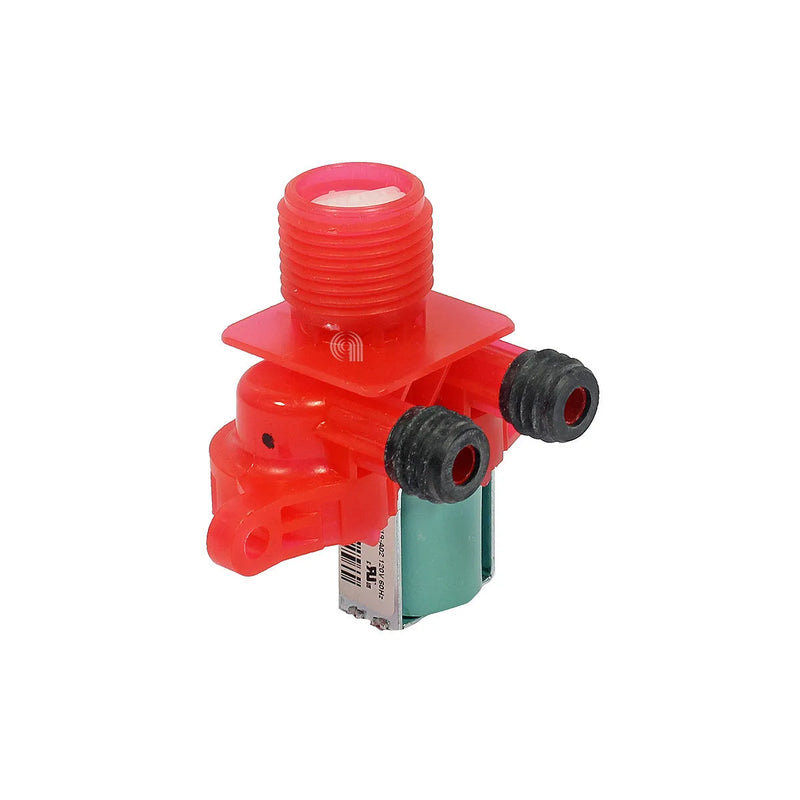 WHIRLPOOL, MAYTAG, KENMORE - Válvula solenoide de 2 vías 90° para lavadora - W10240948