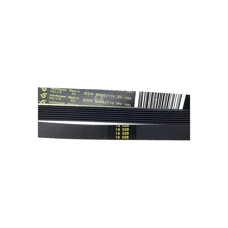 Correa H7 1995 Poly-V para secadora Bosch original 00650499