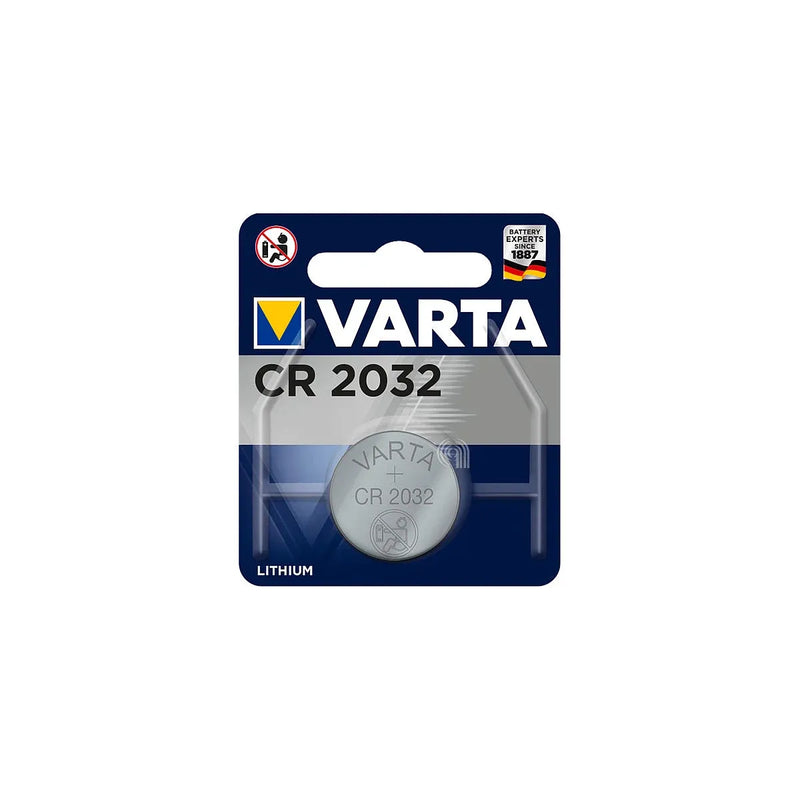 pila botón litio cr2032 varta 230mAh para mandos y relojes