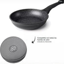 LACOR Sartén Eco-Piedra Aluminio Fundido 28cm - Modelo 24128