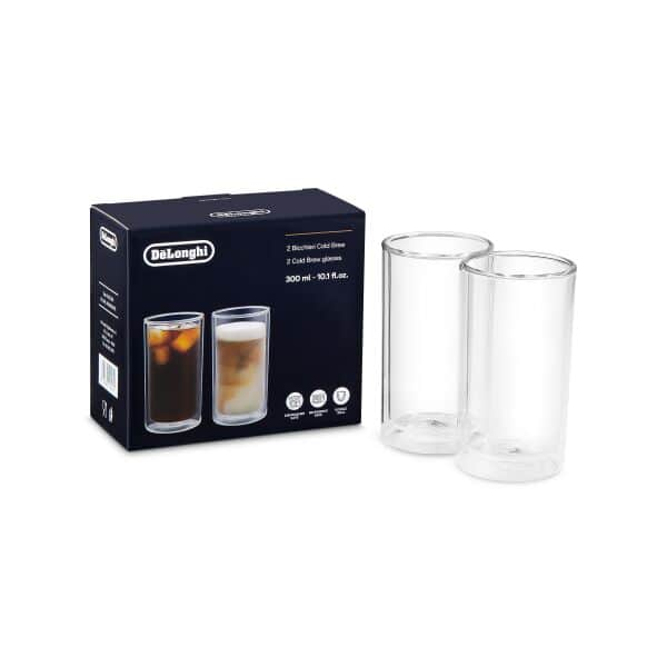 DeLonghi Double Wall Cold Brew Glass Large Set of 2