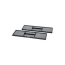 Set 2 filtros de carbón rectangular para campana Bosch 11043267