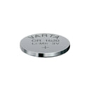 Pila botón litio CR1620 Varta 70 mAh para dispositivos electrónicos