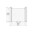 Kit de superposición secadora Mondo con estante extraíble 60x60 cm