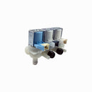 Válvula solenoide 3 vías 90° 7L para lavadora Whirlpool e Indesit