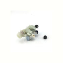 Válvula solenoide 2 vías 180° original Whirlpool Indesit C00345627