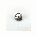 Pomo para vitrocerámica Whirlpool y Indesit FTGH 2016 nichel brushed