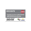 WHIRLPOOL, ARISTON, BAUKNECHT, CREDA, IKEA, INDESIT, NARDI, STAR, IGNIS, HOTPOINT, SCHOLTES, CANNON, ASTELAV - Recambio Placa de Cocina - C00052932