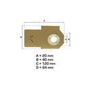 ELECTROLUX, KARCHER-SEBO, KARCHER - Bolsas de vacuum cleaner - AST-KAR102