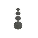 set cubiertas capsulas quemador electrolux zanussi negro 4 piezas