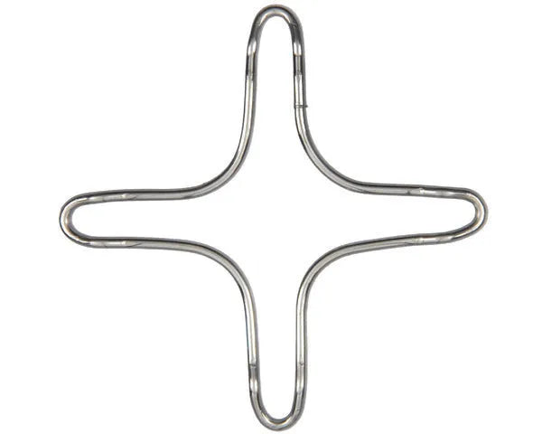 Parrilla auxiliar encimera ø 130mm cruz