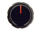 Mando de cocina estándar negro con eje 8 mm | 200.71