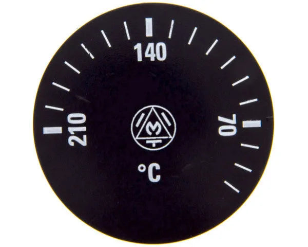 Mando termostato freidora 0-210ºC negro