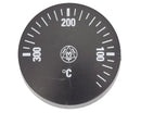 Mando termostato 0-300ºC negro