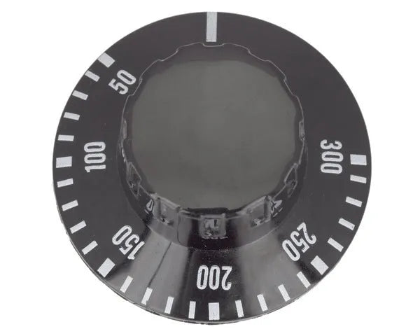 Mando termostato 50-300ºC negro