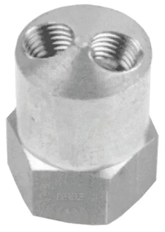 Adaptador doble grifo gas ad,as