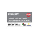 LOFRA, MIELE, RICAMBI CUCINA - Tapa quemador auxiliar placa de cocción - 03190117