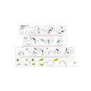 BOSCH, SIEMENS - Kit de reparación de bomba de sumidero para Lavavajillas - 12005744