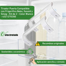 Kit de mànec de nevera Beko, Saivod 4321270300
