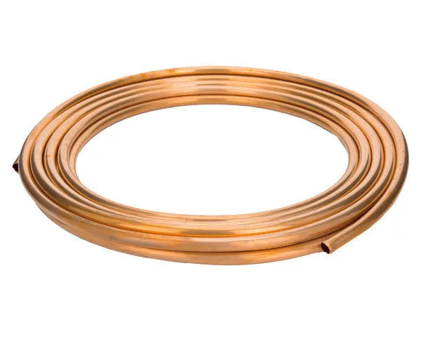 Tubo de cobre 3/4'' 1 mm, rollo de 15,24 metros