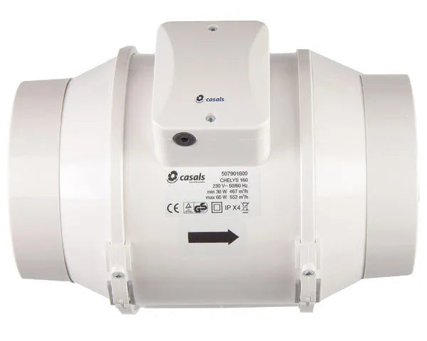 Casals ventilador inline chelys 315