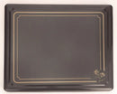 Tapa encimera 610 x 520 mm. deco negra