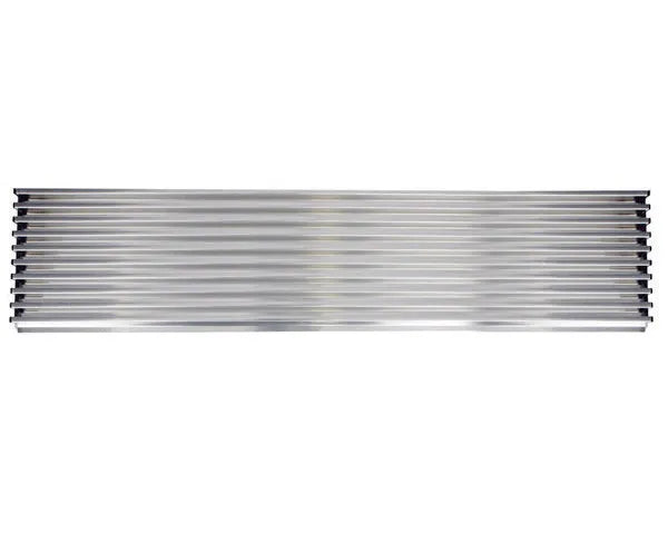 Rejilla ventilación 600x125mm inox mate