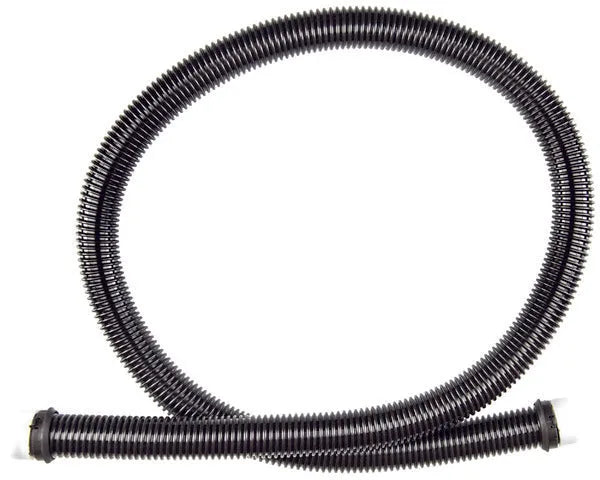 TUBO FLEXIBLE ASPIRADOR CON CLIP NEGRO