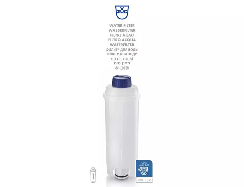 DeLonghi Filtro de agua V-ZUG para cafetera 5513239071